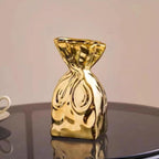 Electroplated Ceramic Vase