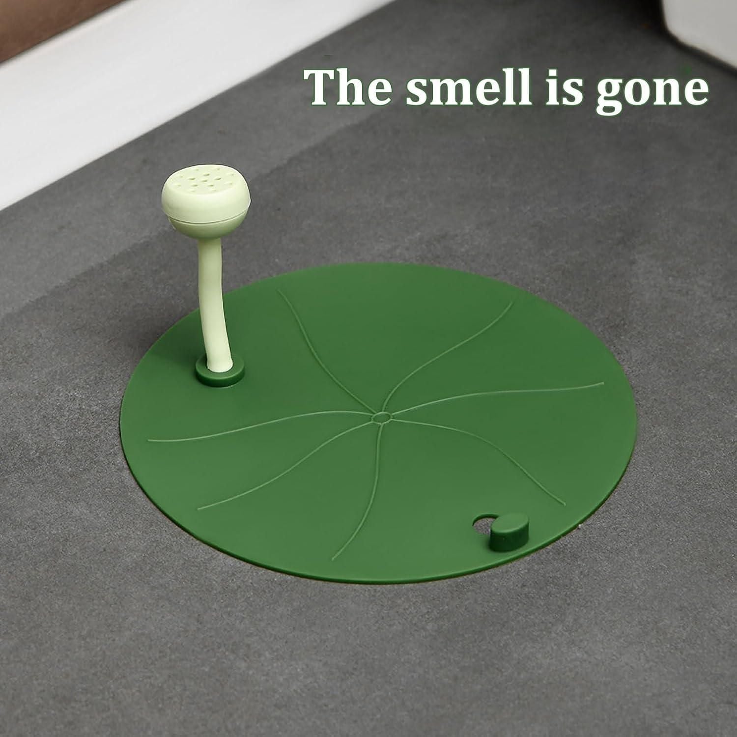 Lotus Leaf Silicone Floor Bathtub Cover