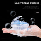 Hair Scalp Massager Shampoo Brush Head Massage Soft Silicone Bristles And Remove Dandruff Growth Deep Cleaning (Pack of 1)�