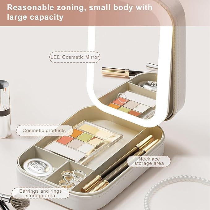 MINI VANITY LED MAKEUP BOX 🪞
