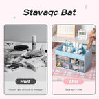 Multi-Functional Desk Organizer With Drawers