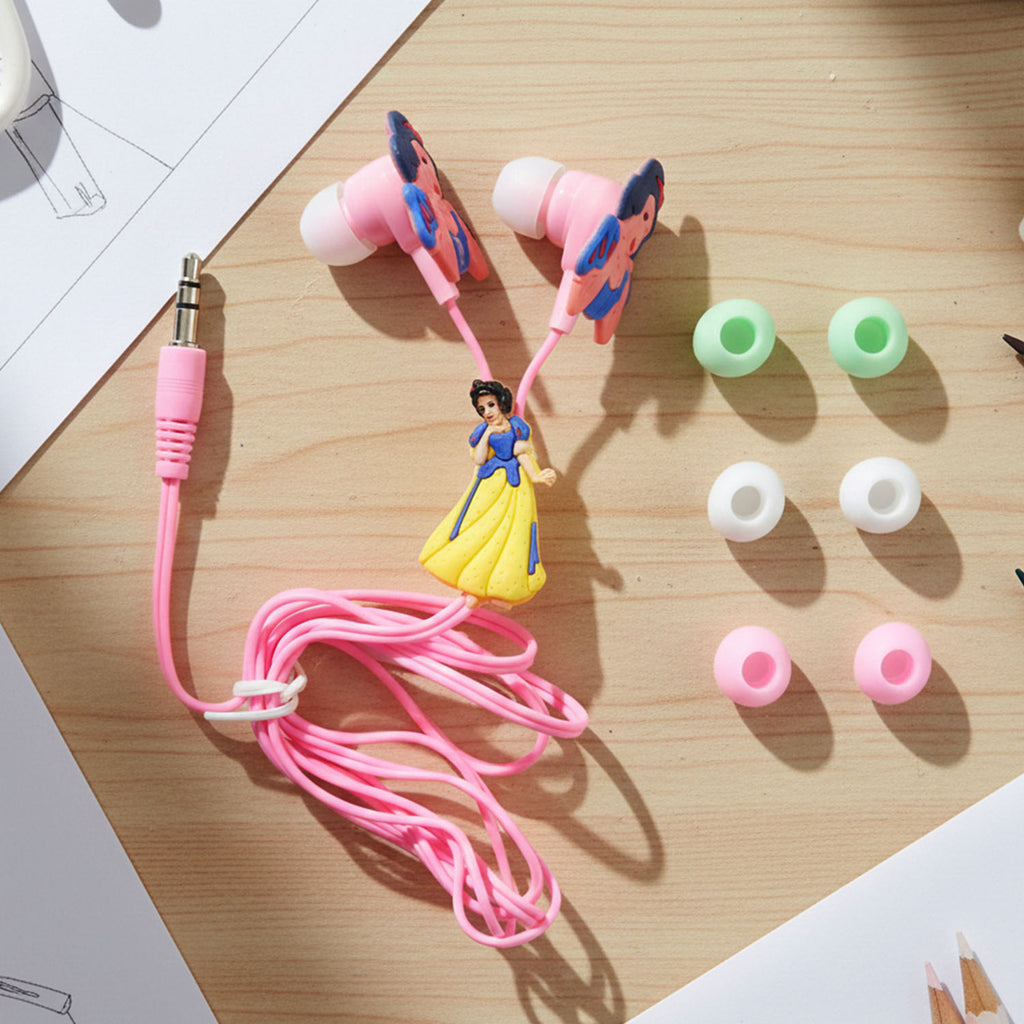 Cute Cartoon Style Wired In-ear Earphones (1 Set)